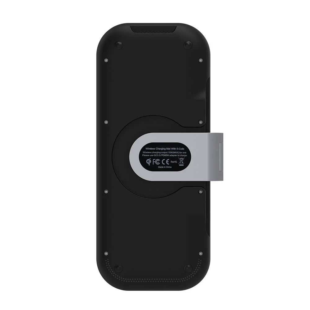 WiWU Power Air PA3IN1B Wireless Fast Charger Stand 3 in 1 High speed Desktop for iPhone iWatch Airpods WiWU Power Air PA3IN1B Wireless Fast Charger Stand 3 in 1 High speed Desktop for iPhone iWatch Airpods